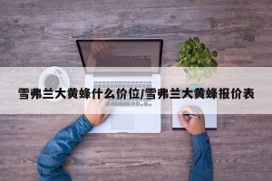 雪弗兰大黄蜂什么价位/雪弗兰大黄蜂报价表