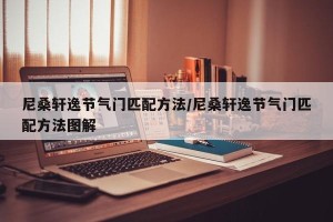 尼桑轩逸节气门匹配方法/尼桑轩逸节气门匹配方法图解