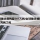 全球确诊病例超547万例/全球确诊病例超547万例了吗